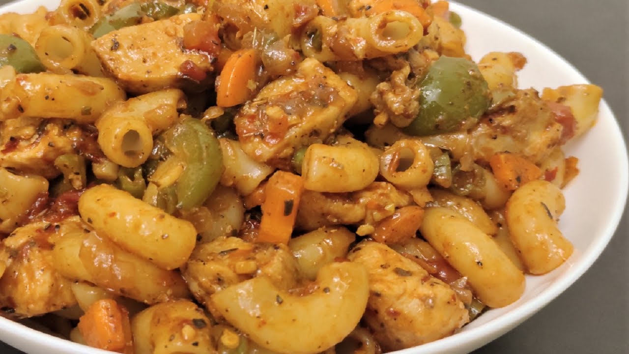 Quick Delicious Chicken Macaroni Recipe | Masala Chicken Macaroni by Ashus Delicacies