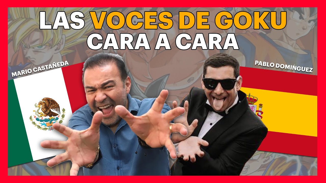 Las VOCES DE GOKU Cara a Cara! 🔥 Entrevista a Mario Castañeda y Pablo Domínguez (Especial Goku Day)