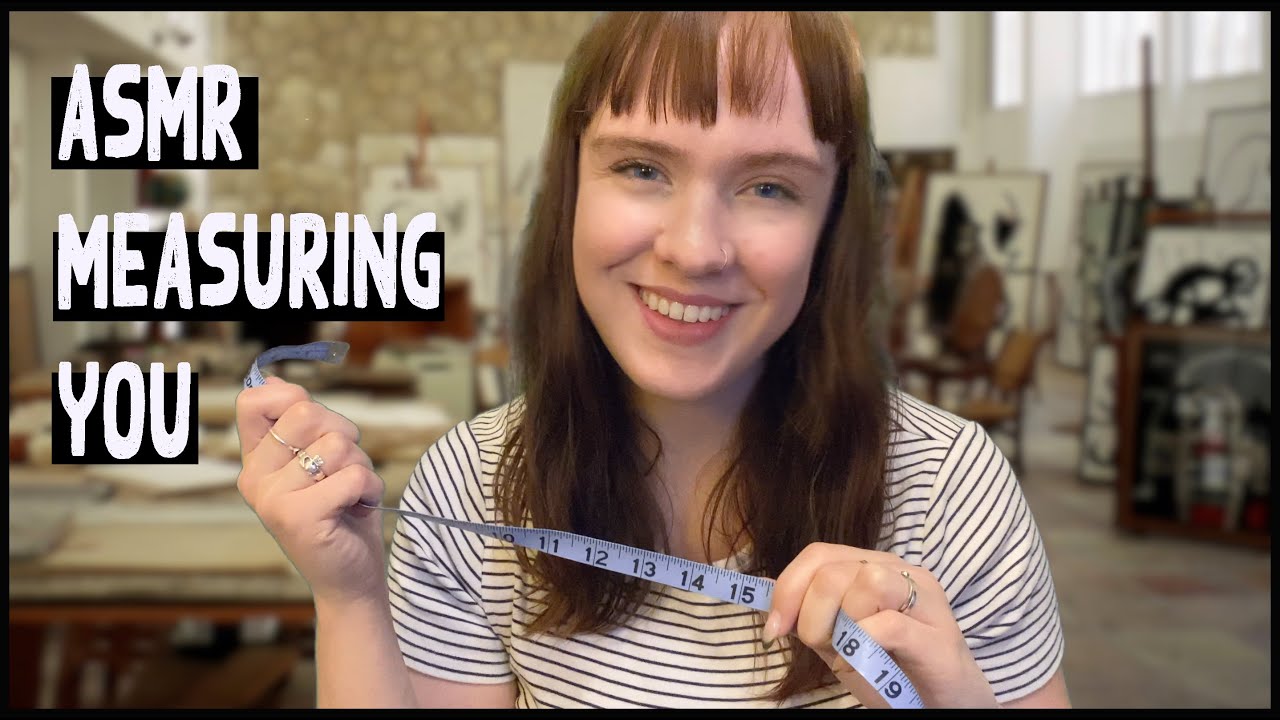 ASMR Measuring Your Face (soft spoken, inaudible whispers, personal attention)