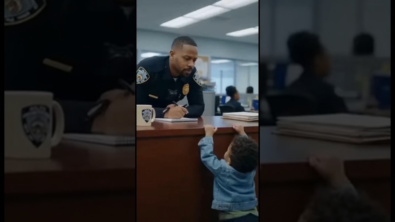 he went to report her mom at the police station for fraud