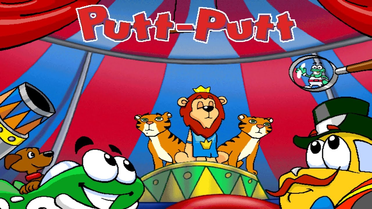 Putt Putt Joins the Circus - Win XP full walkthrough