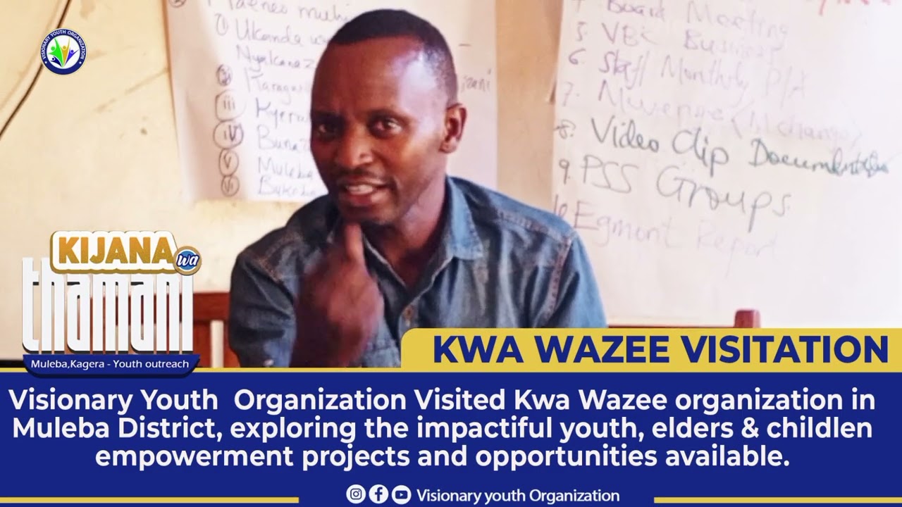 VISIONARY YOUTH ORGANIZATION, ZIARA YA KWA WAZEE NSHAMBA -MULEBA