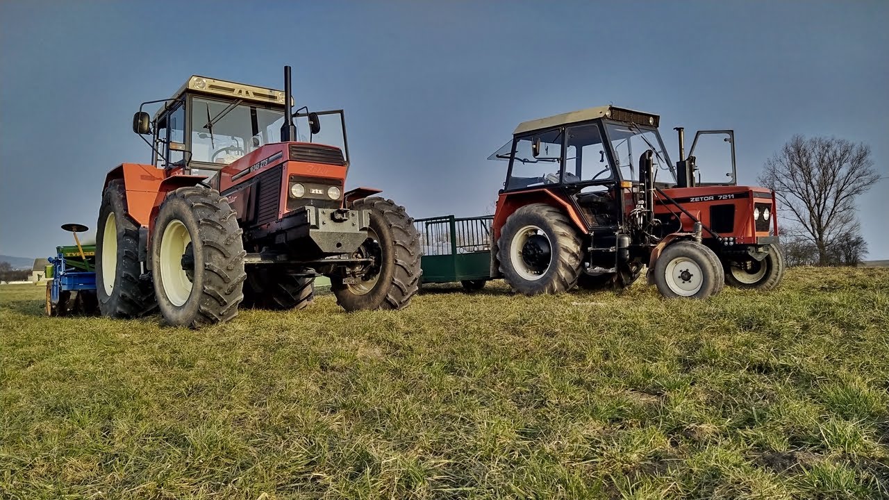Wiosna 2021 Siew jęczmienia| Zetor ZTS 16245|