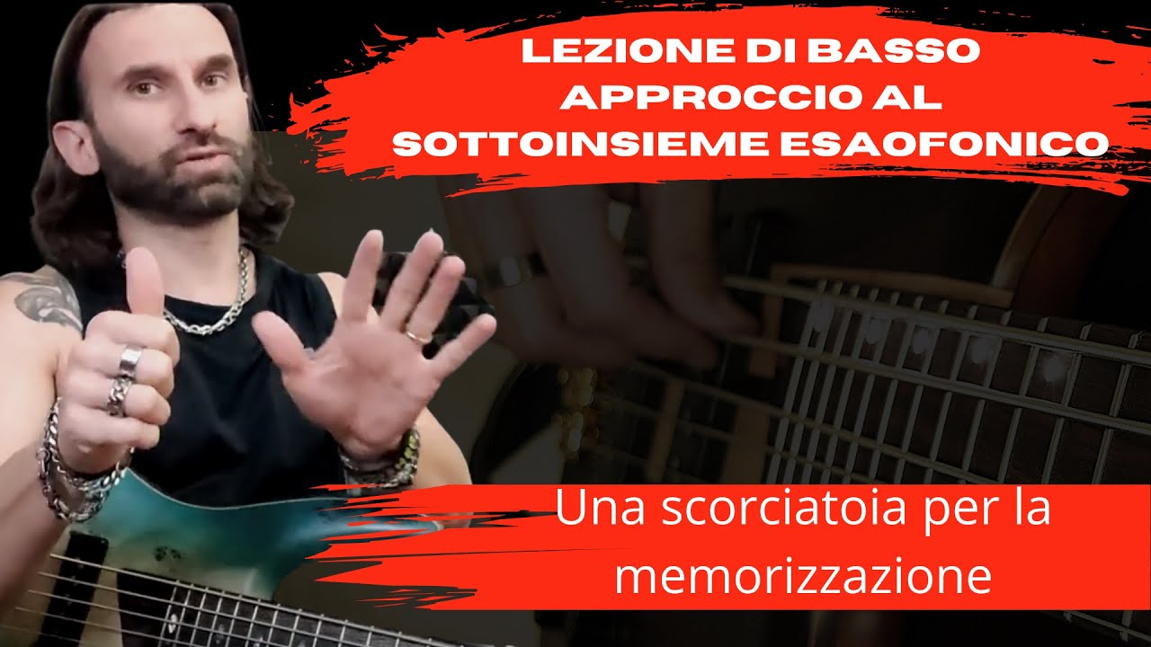 Lezione di Basso | Scale Modali | Una scorciatoia per memorizzarle in sequenza