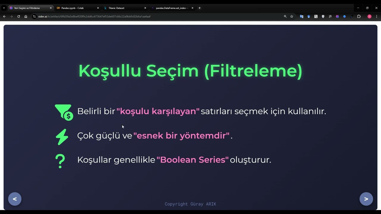 62. Pandas'ta Veri Filtreleme: Adım Adım Rehber!