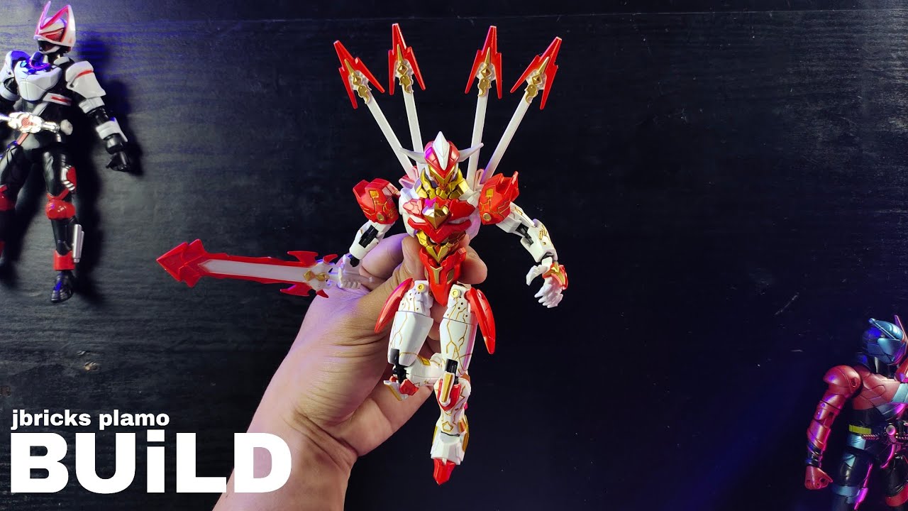 XDJ 1/144 Shadow Stream Spear Dark Blade | ASMR SPEED BUILD