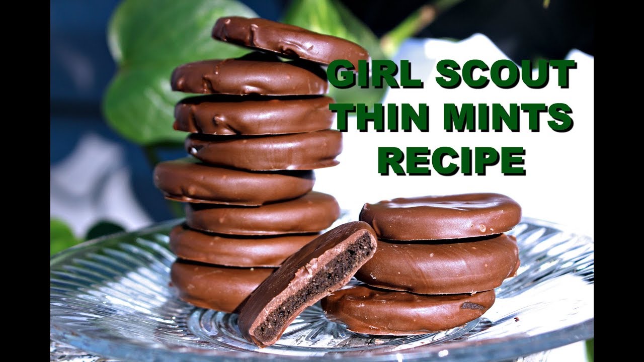 Homemade Vegan 🌱 Thin Mints🌱