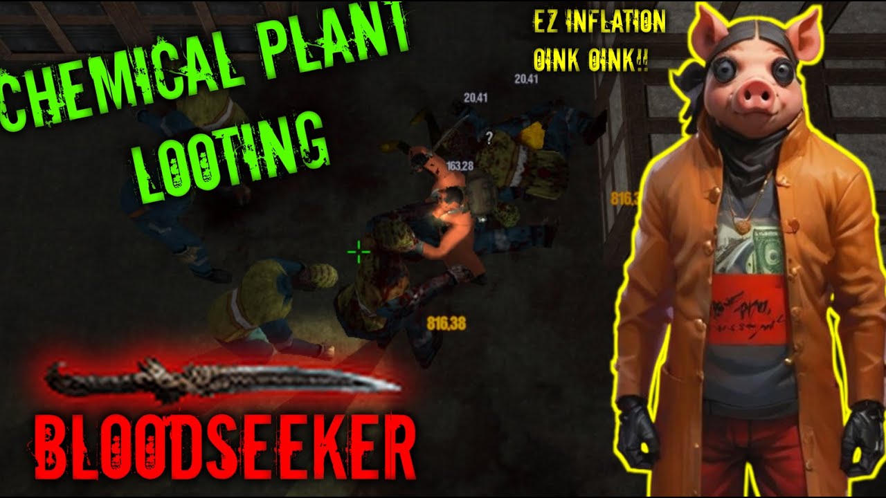 Is It WORTH USING BLOODSEEKER in Chemical plant (RR)? | Dead Frontier 3D