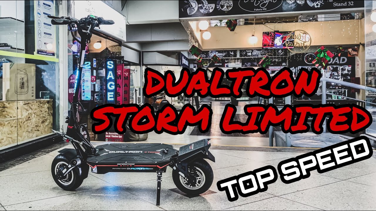 LA NUEVA BESTIA DUALTRON STORM LIMITED - REVIEW & TOP SPEED