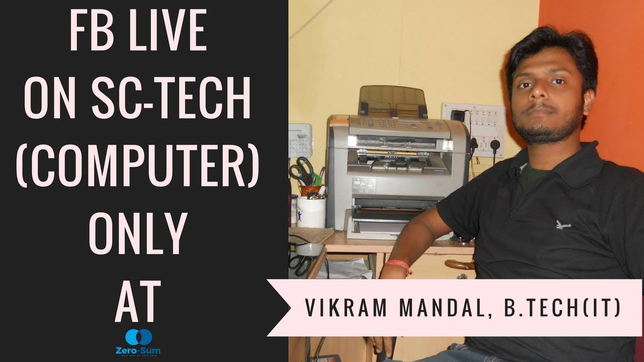 Introduction to Computer Science for WBCS-Mains (GS Paper-2, Science-Tech)