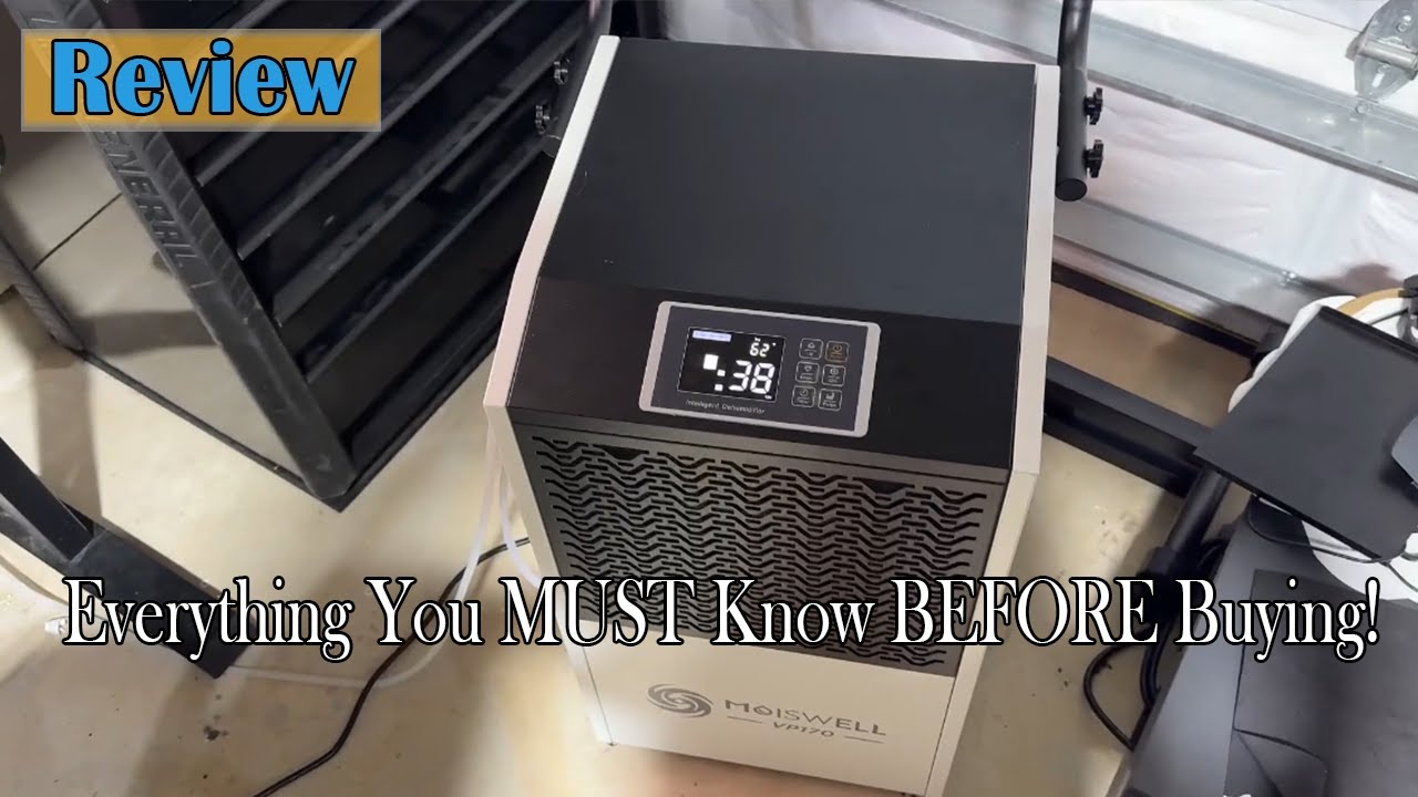 Moiswell 170 Pints Commercial Dehumidifier Review - Pros and cons, see before you buy!