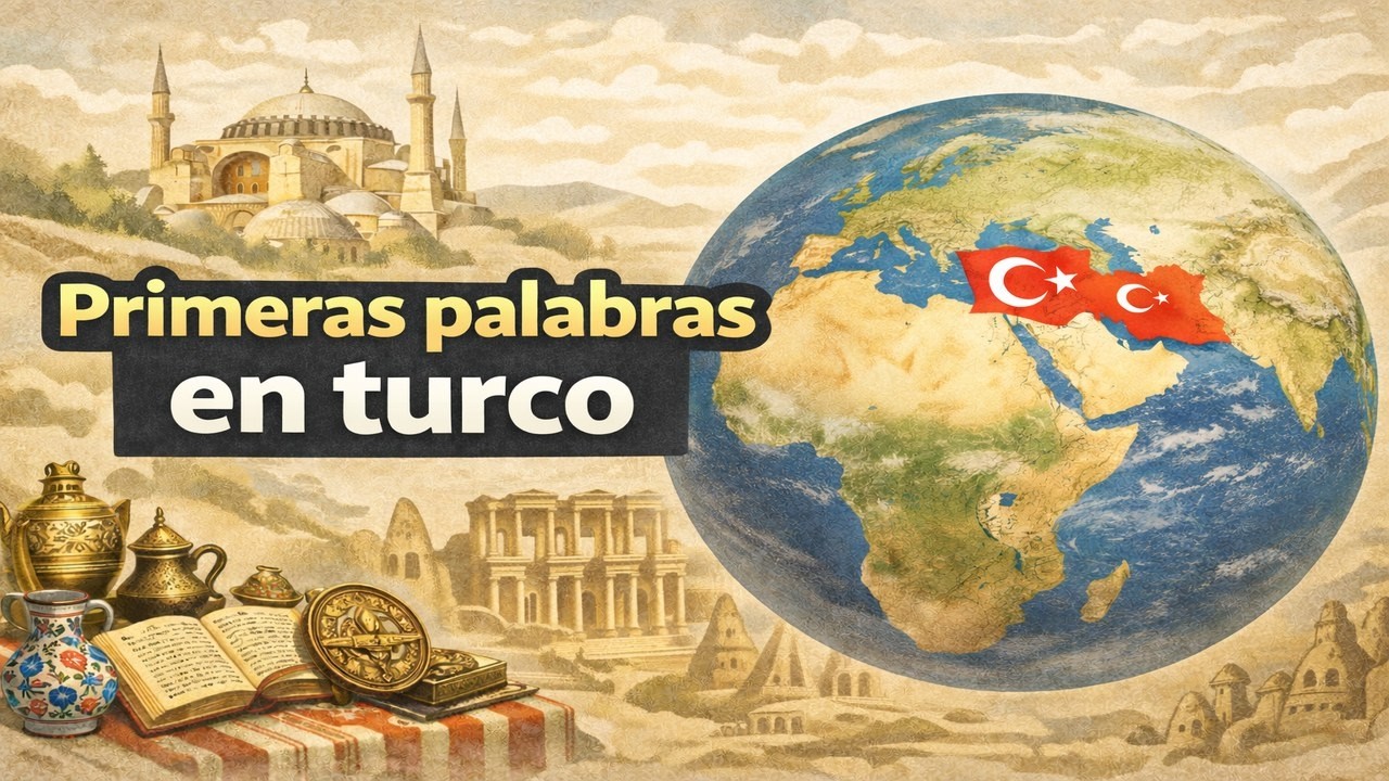 ¡Aprendiendo nuestras primeras palabras en turco!