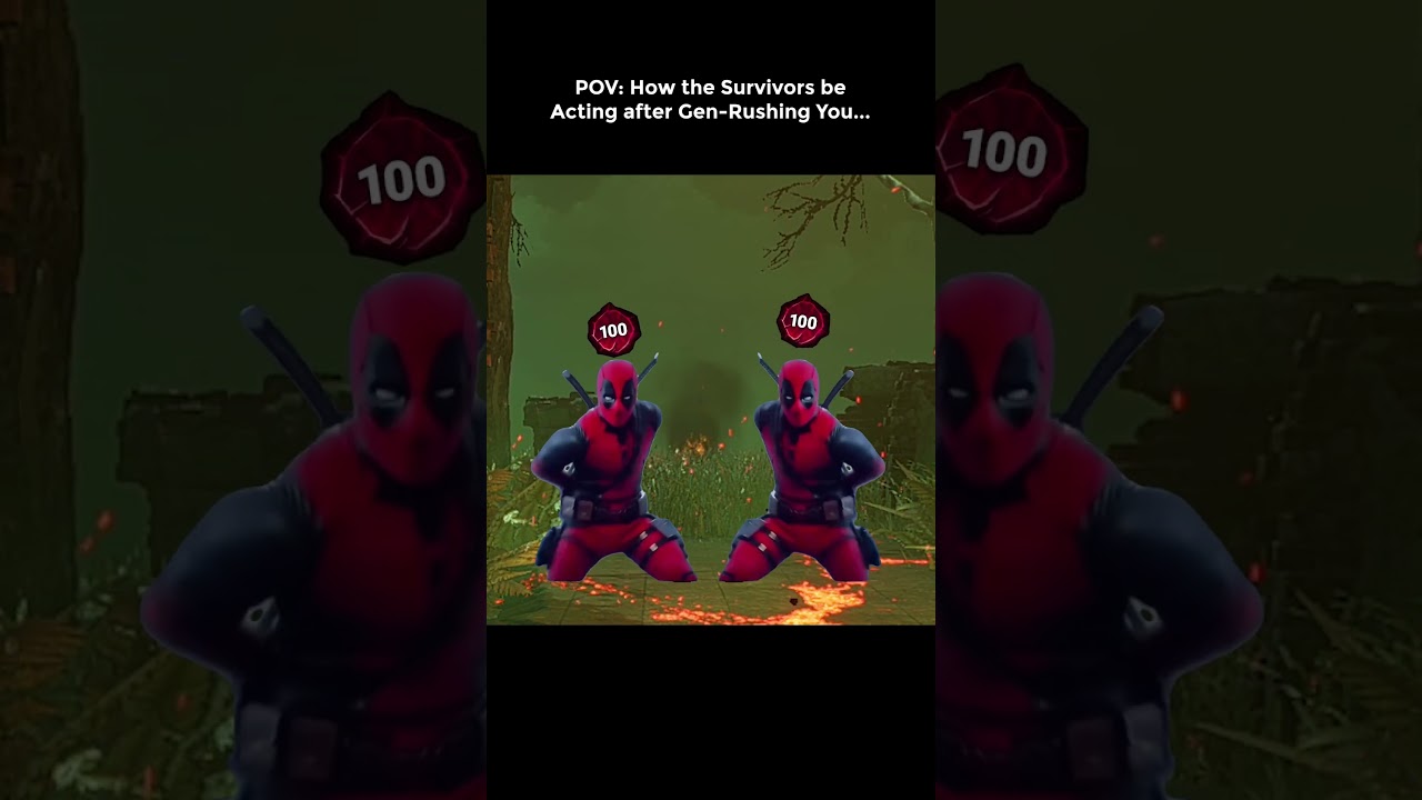 POV: How The Survivors be Acting after Gen-Rushing You...