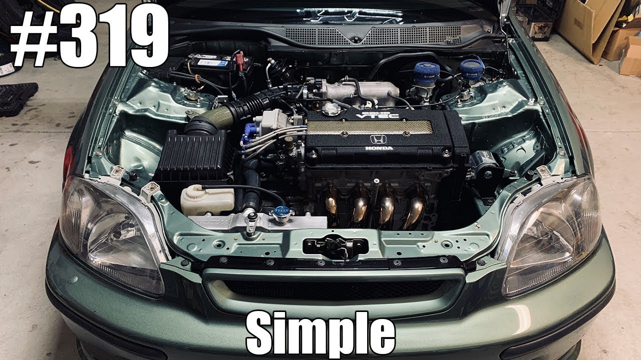 New track build & engine bay touch up!