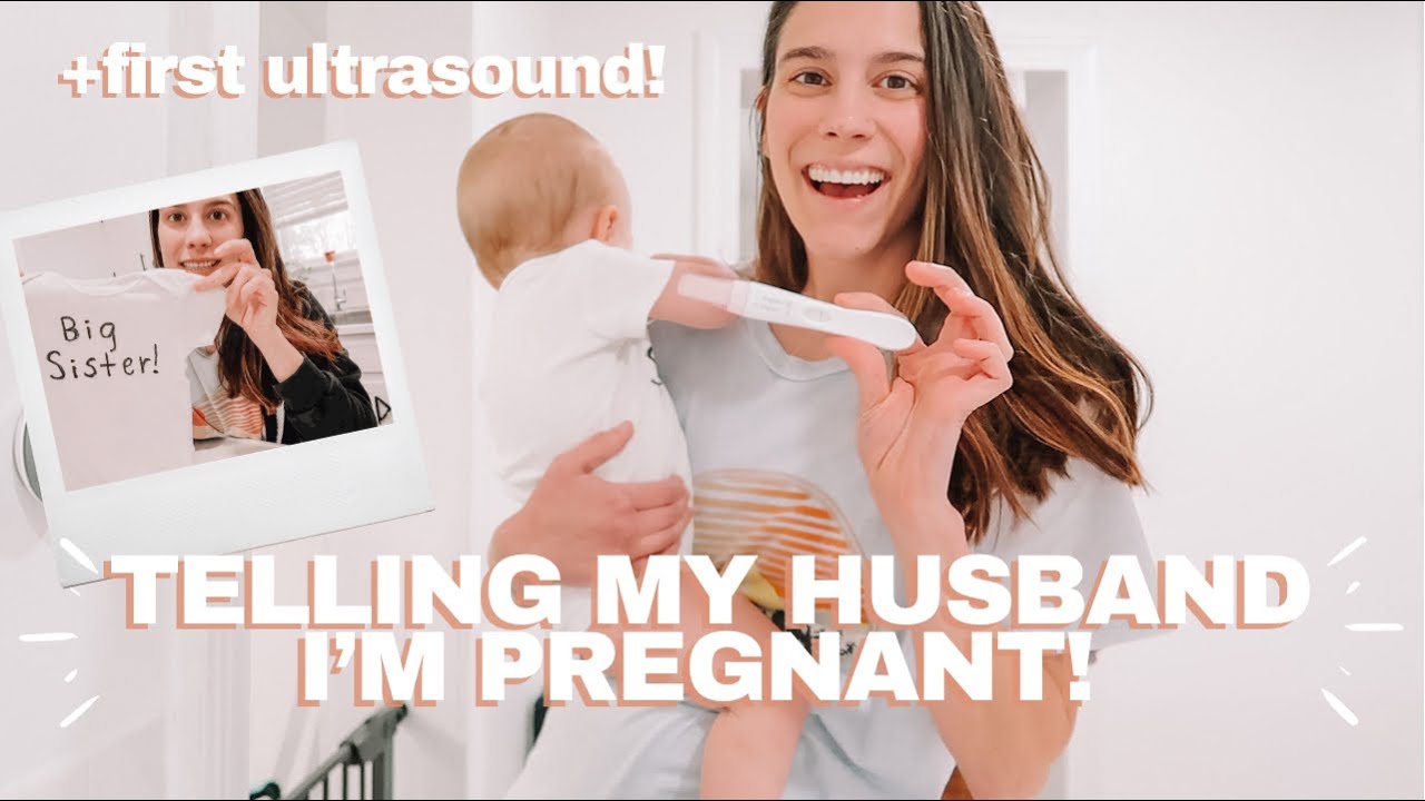 TELLING MY HUSBAND I'M PREGNANT WITH BABY NUMBER 3! + FIRST ULTRASOUND APPOINTMENT! | Emma Donaldson
