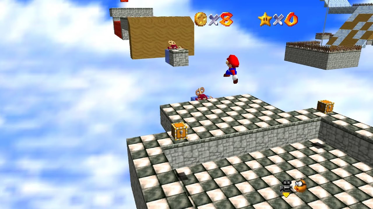 High Sky Challange (UE) by Dark Empire - Mario Builder 64