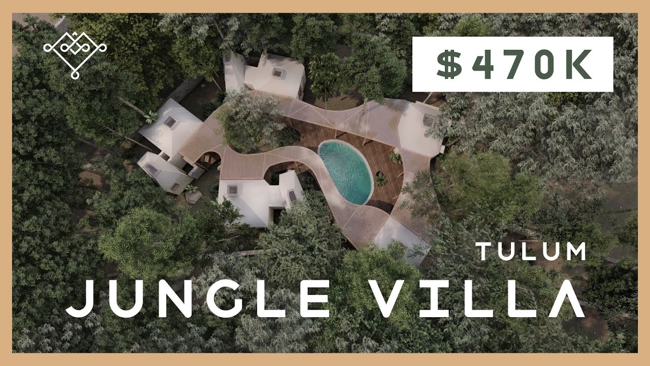 Tulum MOST Sustainable JUNGLE VILLA