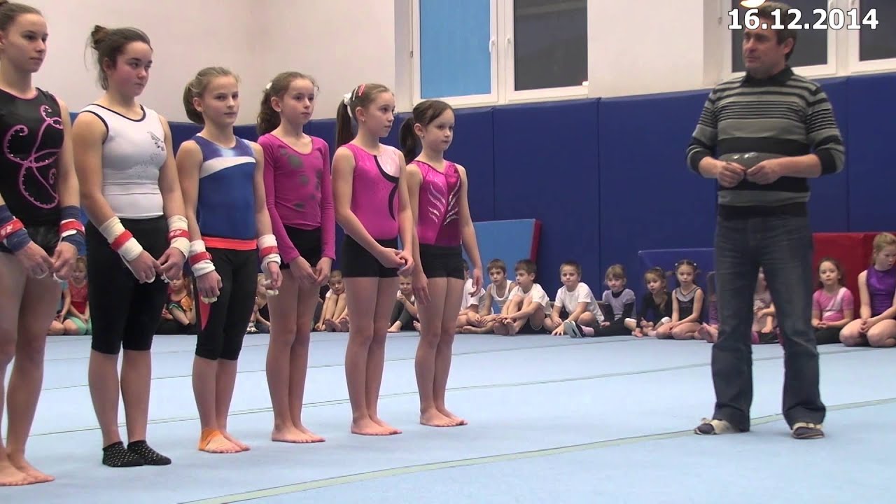 Gymnastika Prostějov, ukaž co umíš děvčata 16.12.2014