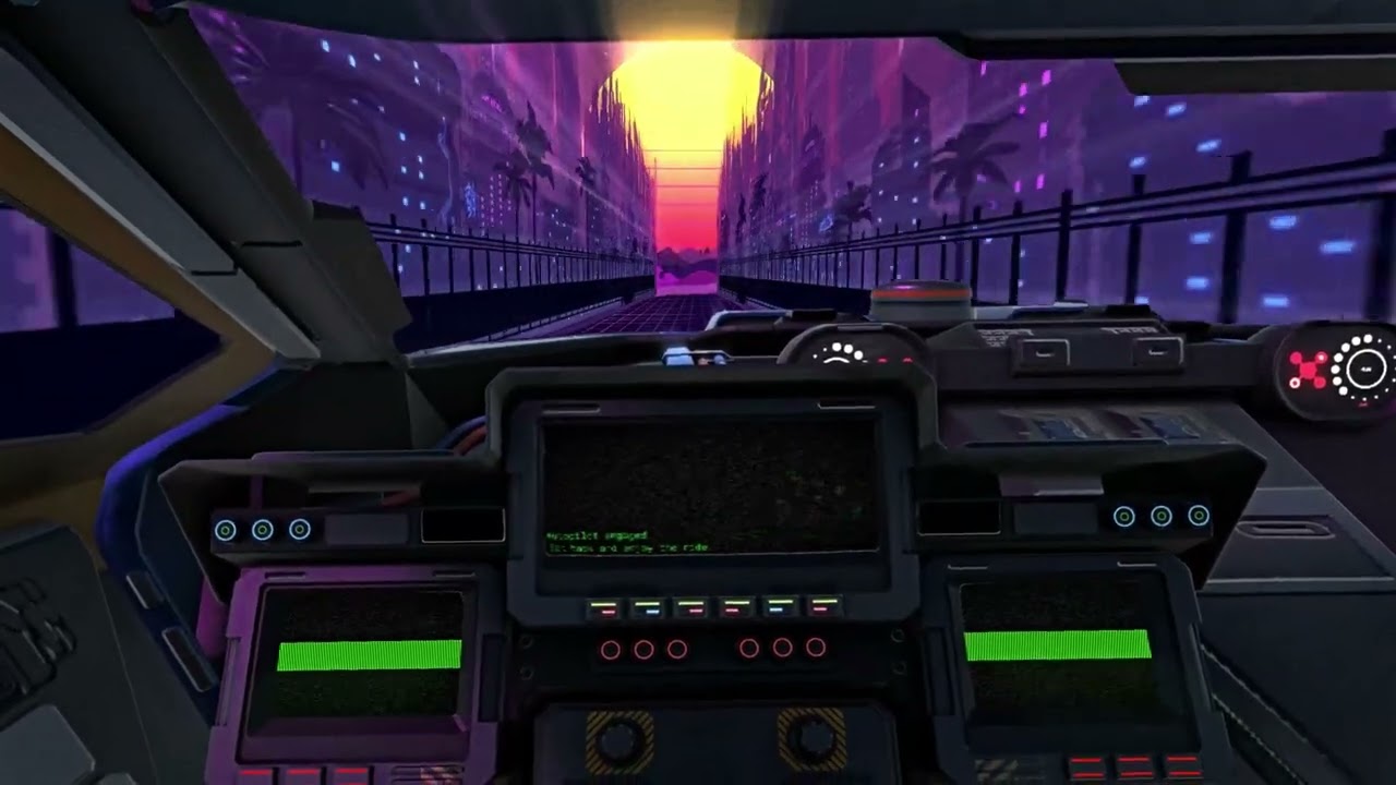 SYNTHWAVE WALLPAPER in 4K | Creative Visuals (V4)