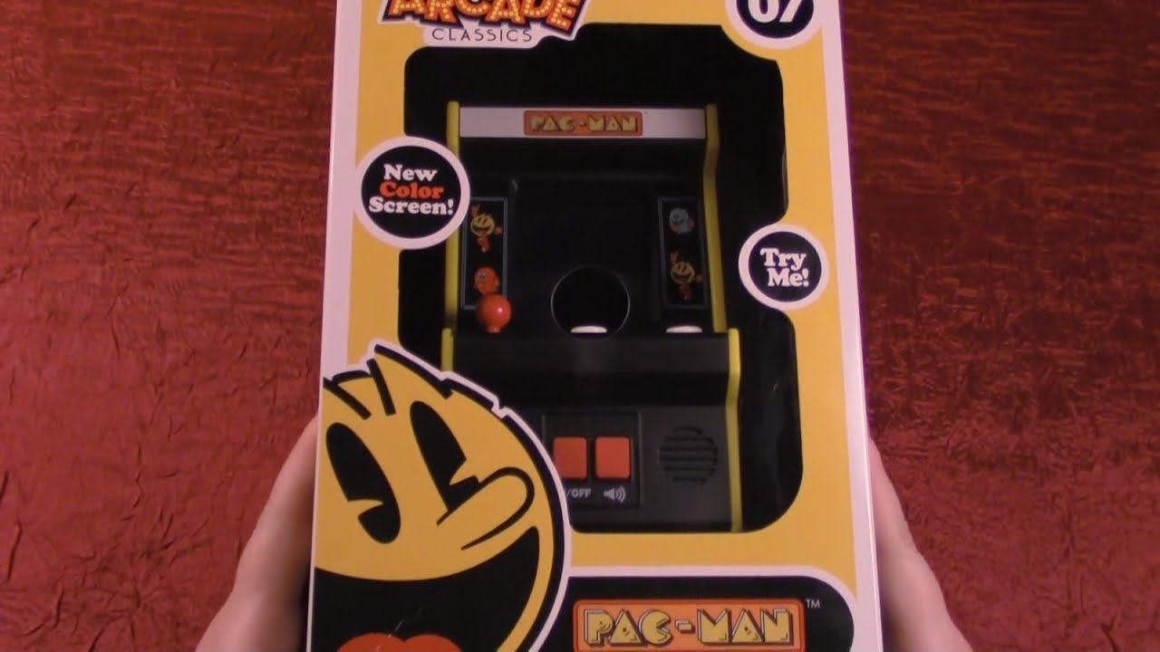 ASMR Mini PAC-MAN Arcade Machine