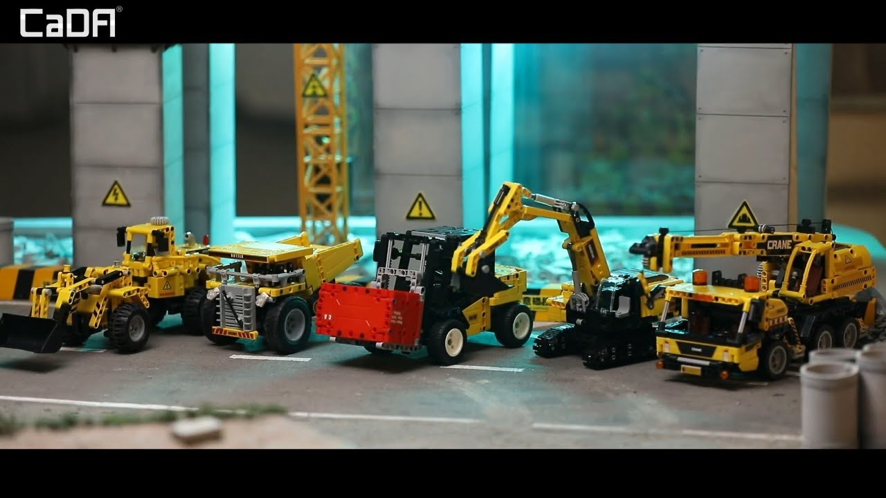 CaDA Bricks Construction Equipment Fleet