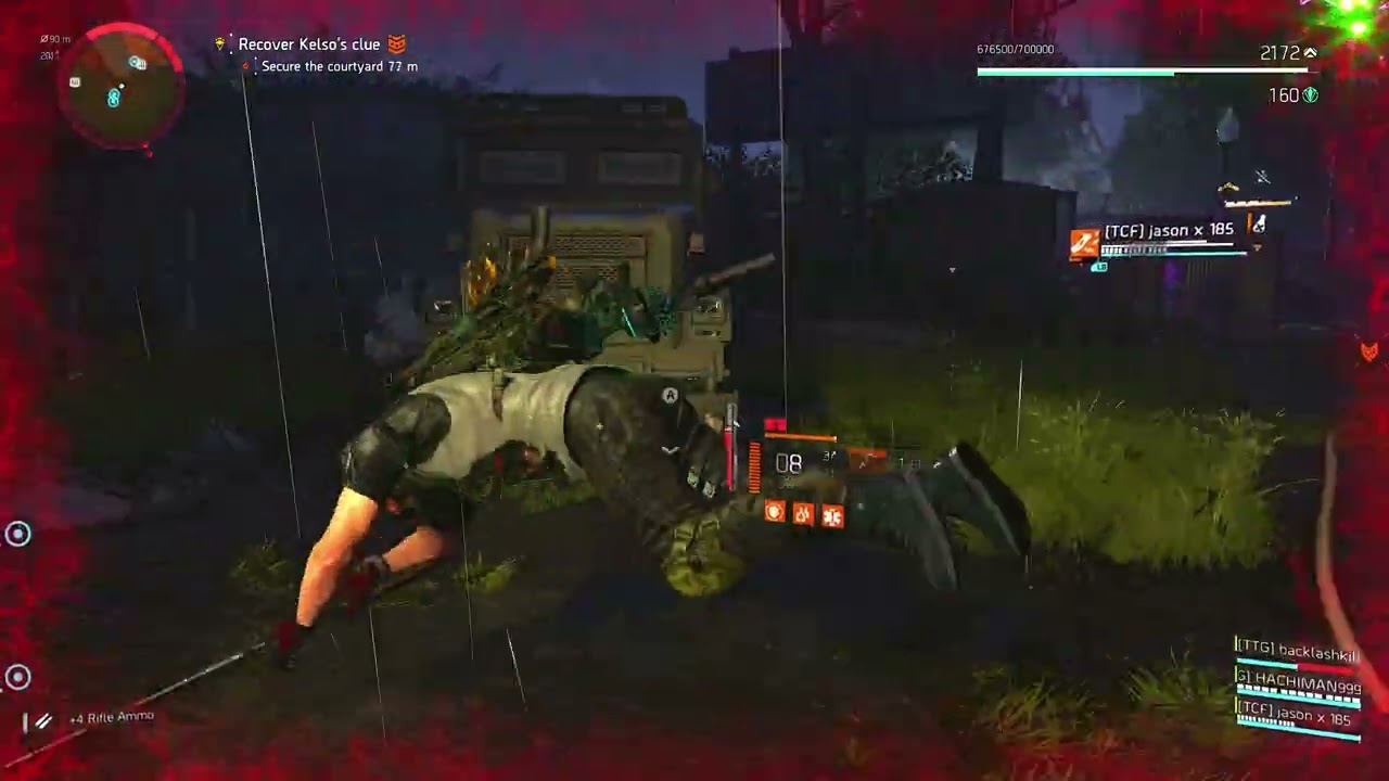 The Alani Kelso climax mission on Master, crazy run, The Division 2
