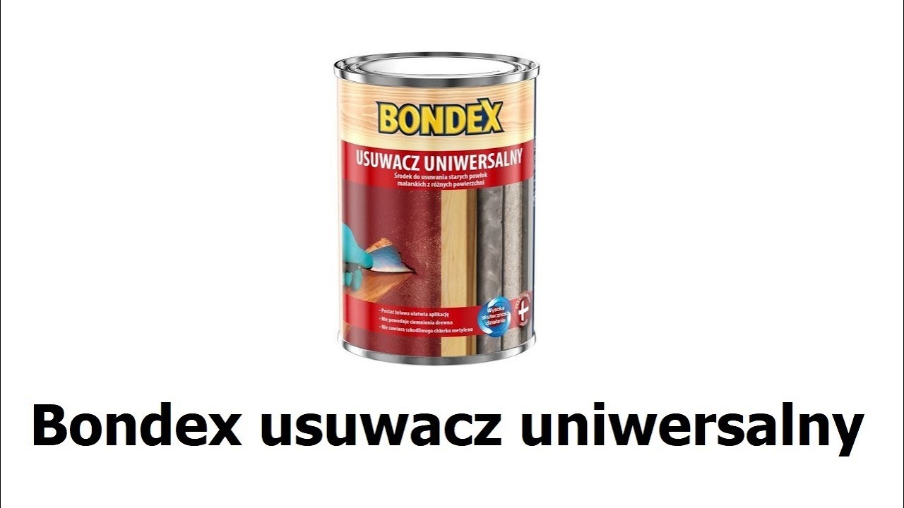 Testujemy - Bondex usuwacz uniwersalny do farb