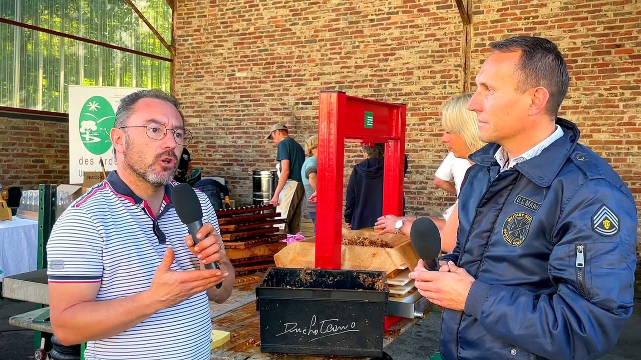 Presse ton jus !  Pressage de pommes, une opération réussie !