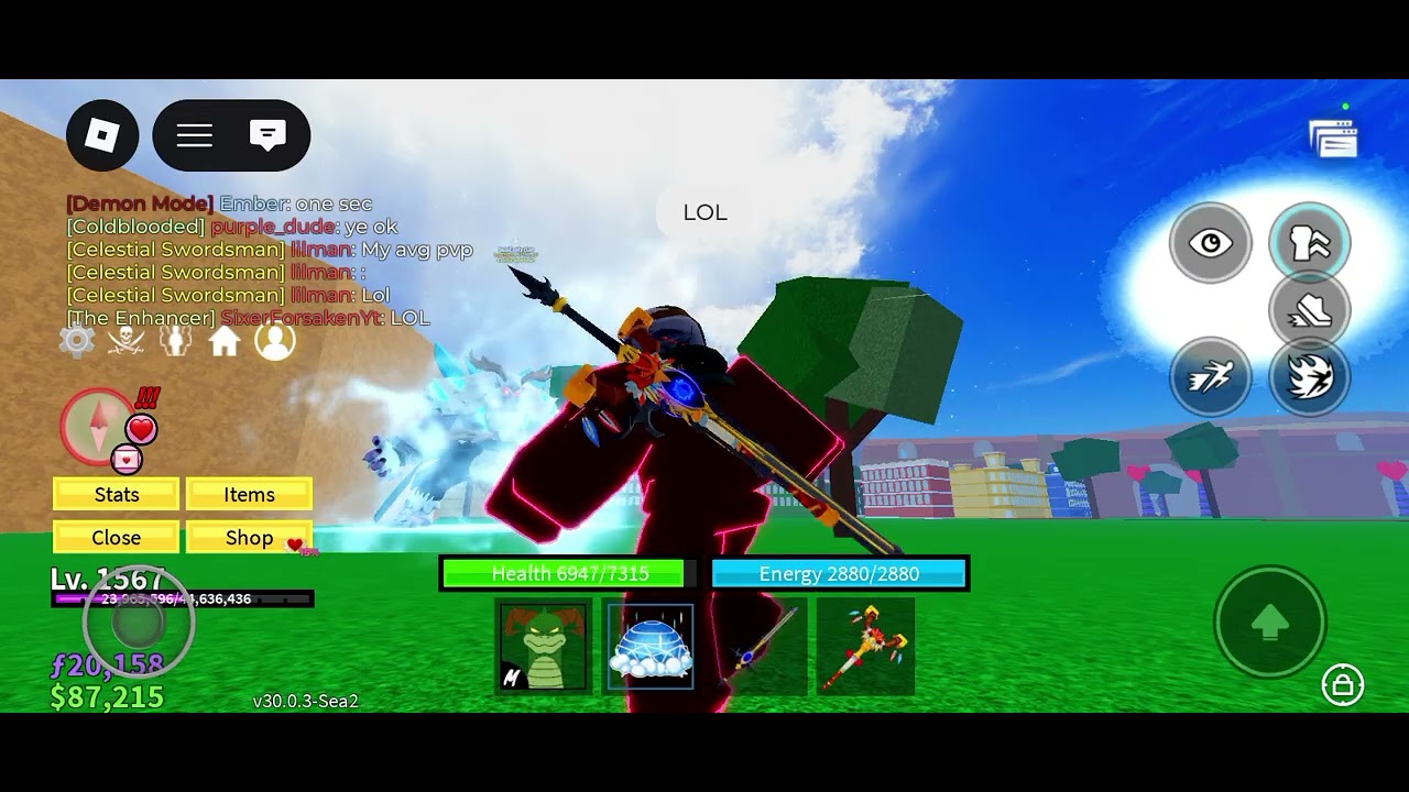 Blox fruits part 2