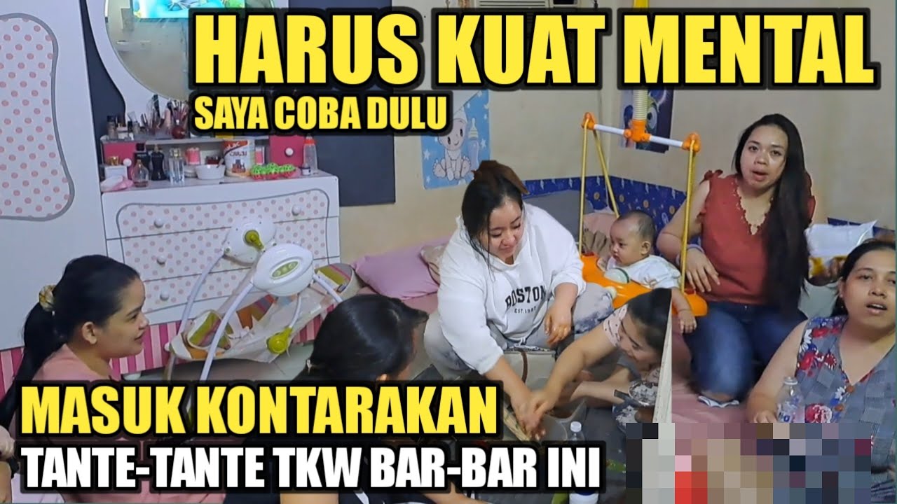 TES MENTAL ‼️ MASUK KEDALAM KONTARAKAN TANTE-TANTE TKW JEDDAH YANG BAR-BAR , pabelit ey...