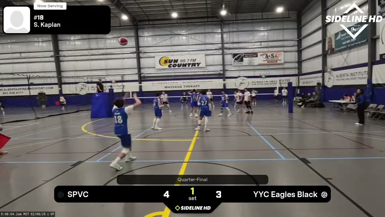 U15 Boys Premier 1, Quarter-Final - YYC Eagles Black vs SPVC (2--0)