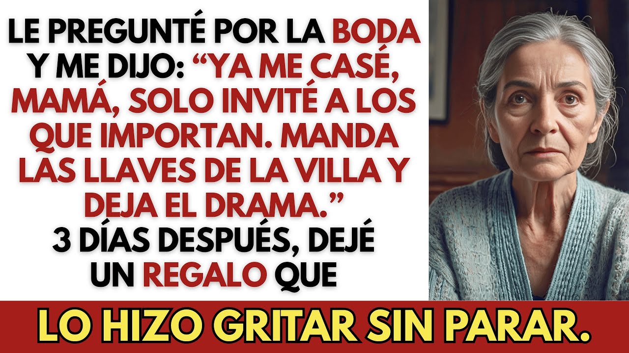 Mi hijo se casó sin invitarme, pero exigió mi villa en la playa para su luna de miel… así que yo…