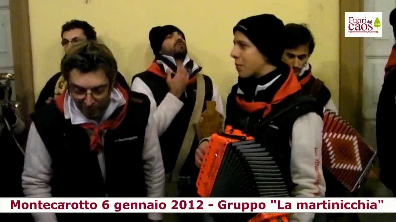 Montecarotto (AN) la Pasquella 2012
