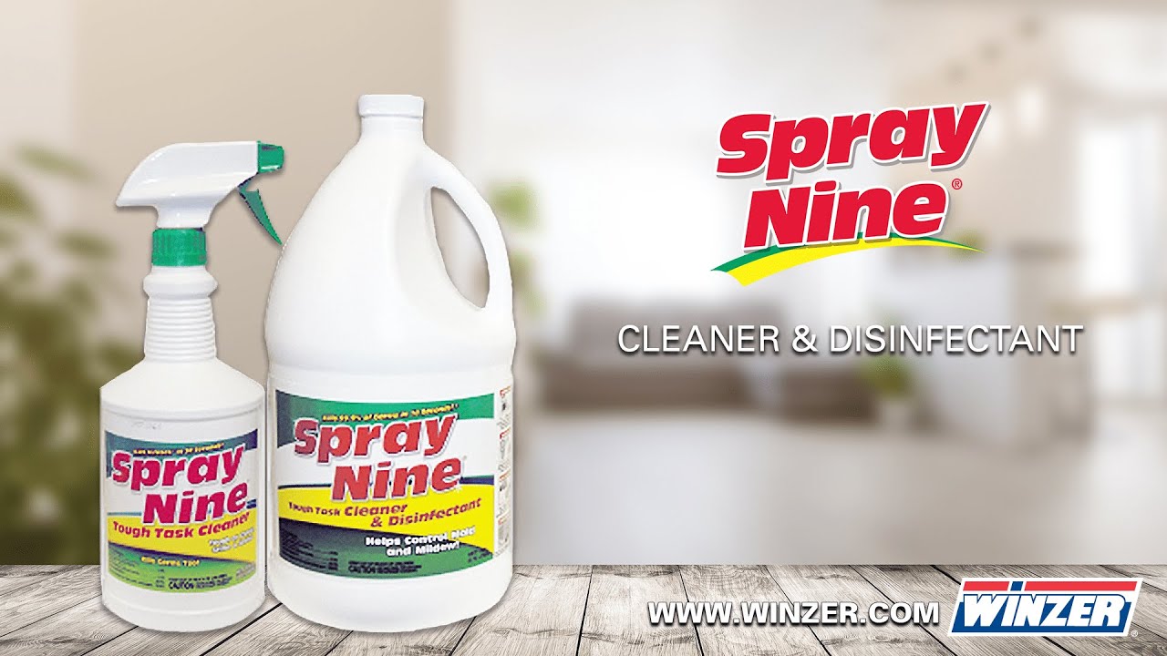 Spray Nine Cleaner & Disinfectant | Winzer