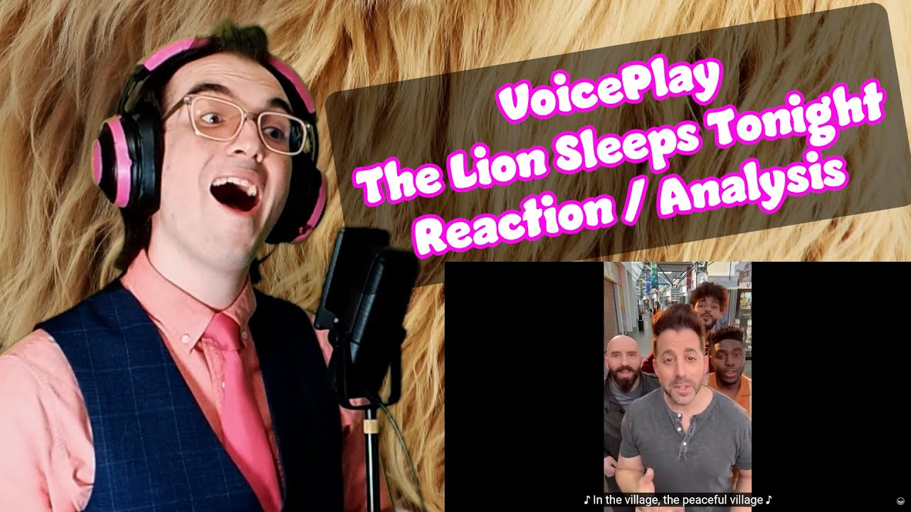 Like a HUG in MUSICAL FORM!! | The Lion Sleeps Tonight - VoicePlay | Acapella Reaction/Analysis