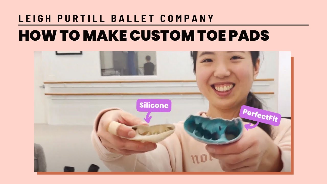 How to Make CUSTOM Silicone Pointe Shoe Toe Pads! 🩰