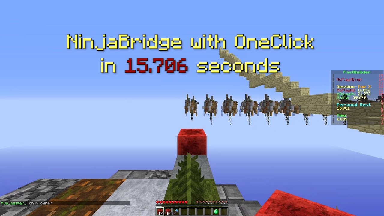 NinjaBridge in 15.706s | McPlayHD.net