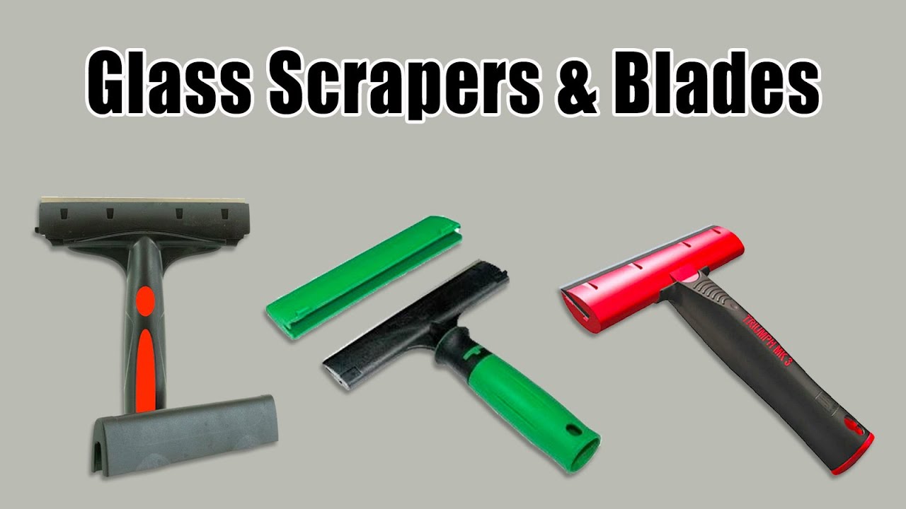 Window Cleaning Glass Scrapers - Your guide to glass scrapers.