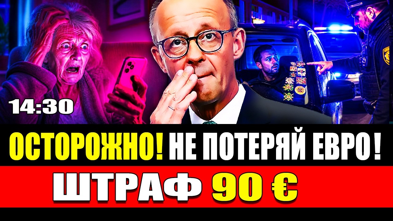 🔥 Germany: A Widespread Scam Scheme - You Could Lose Money. Which Car Stickers Can Cost Drivers &euro;90