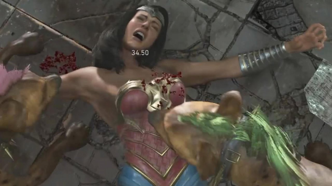 Injustice 2 Wonder Woman All Super Moves