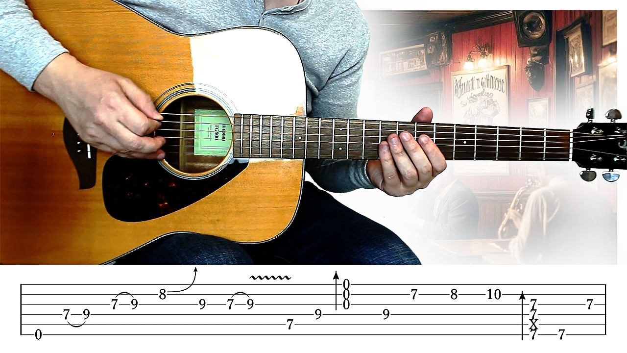 Empty Room Blues [Relaxing Blues] Guitar Lesson w/ Tabs!