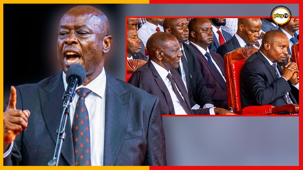 ПОЛНАЯ РЕЧЬ: Гачагуа УНИЧТОЖАЕТ Руто лицом к лицу в Ньяндаруа | Plug Tv, Кения