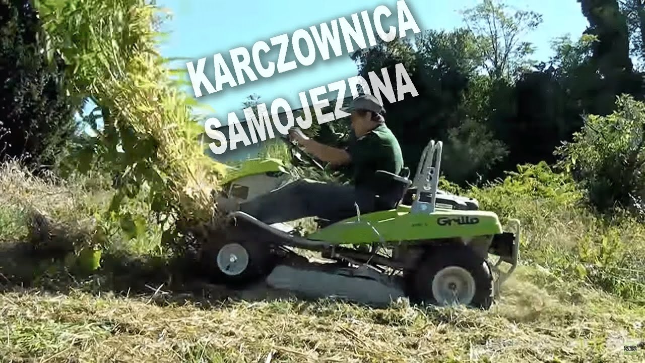 Karczownica samojezdna GRILLO Climber 8.22