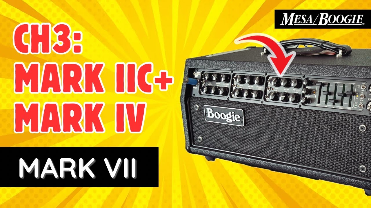 Mesa Boogie Mark VII (IIC+ / IV modes) - Quick Demo