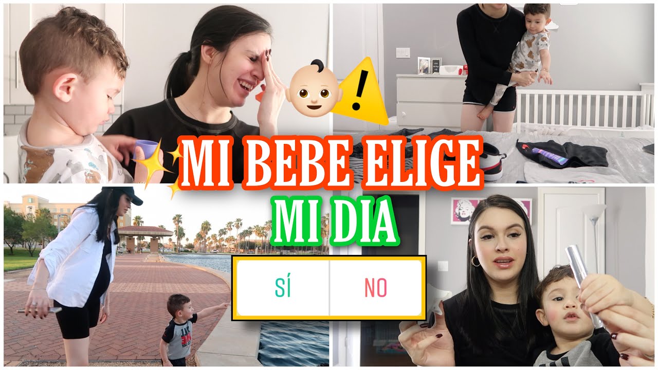 MI BEBE ELIGE MI DIA ⎪RETO Mariana Avila 👶🏻