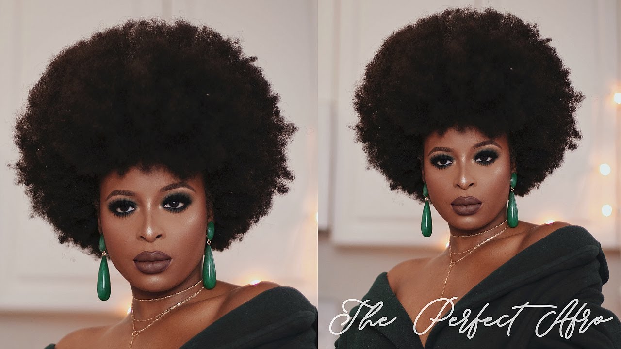 Мой урок по афро-прическе (без усадки) | 4C Natural Hair