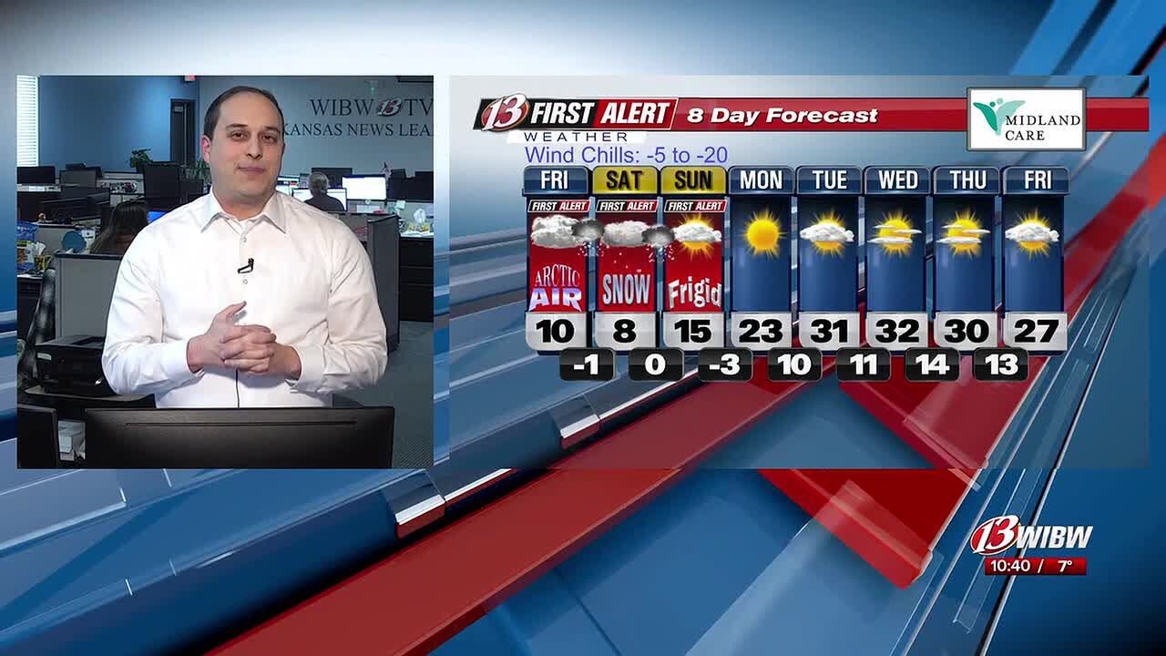 Watch live update of winter weather storm with WIBW’s Doug Meyers