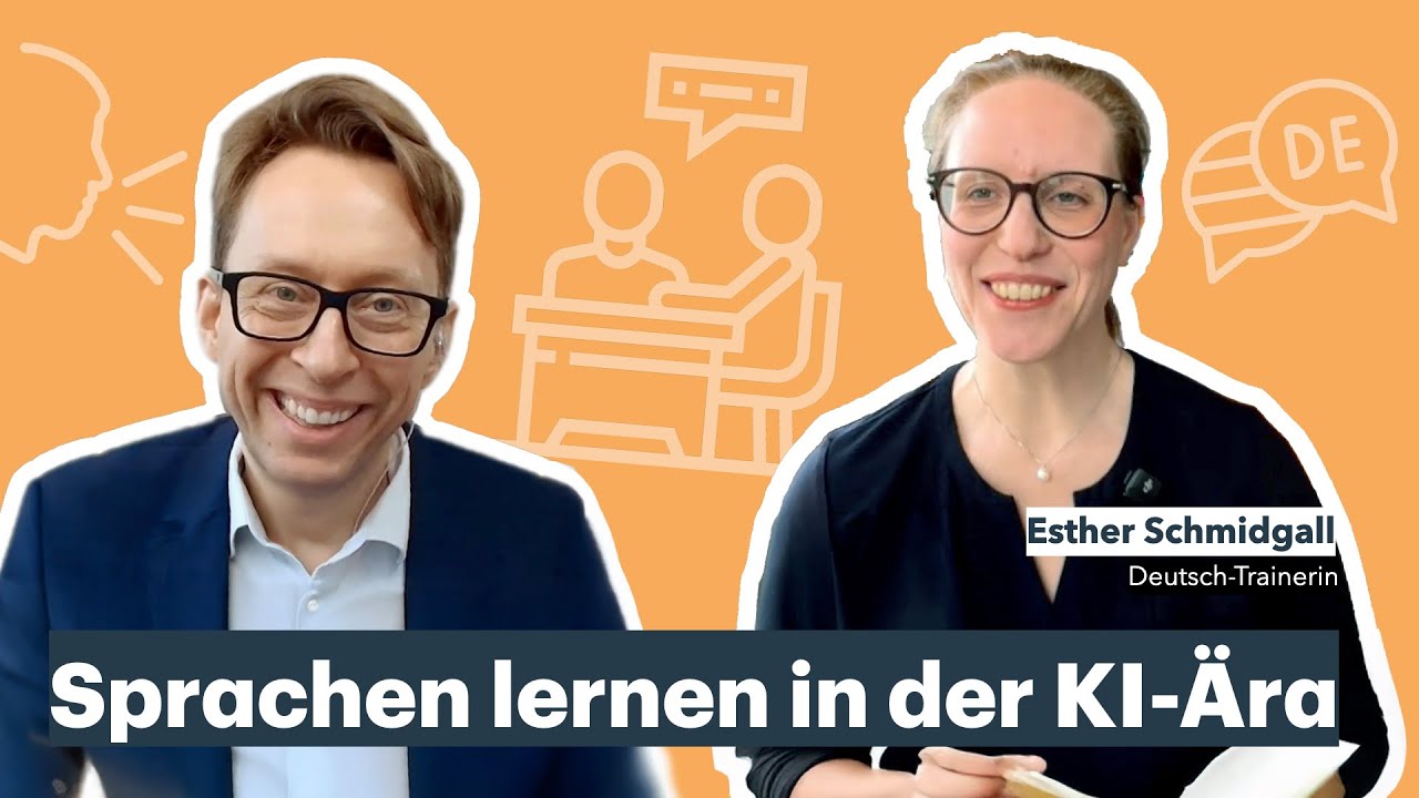Deutsch lernen in der KI-Ära: Warum Sprache mehr denn je verbindet - Interview mit Esther Schmidgall