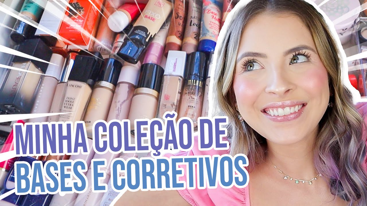 TOUR COMPLETO PELA MINHA GAVETA DE BASES E CORRETIVOS!!! | FERNANDA TUMAS