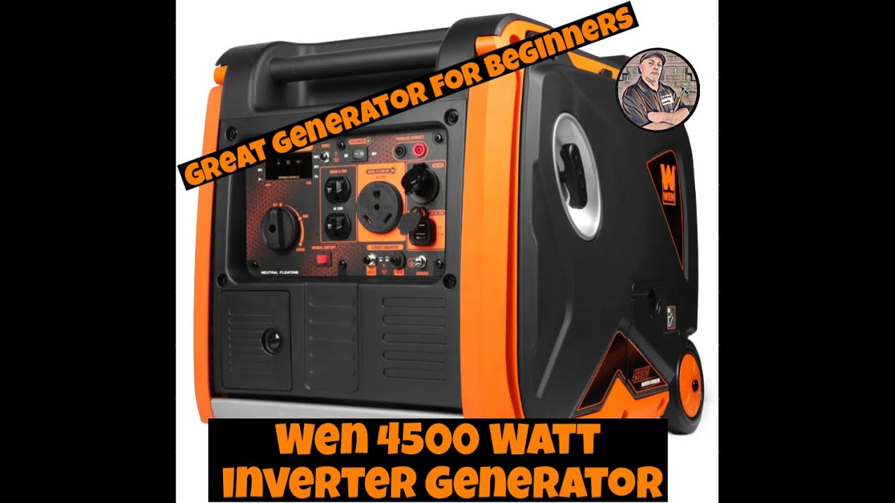 Home Generator. Featuring the Wen 4500 Watt Duel Fuel Inverter Generator.
